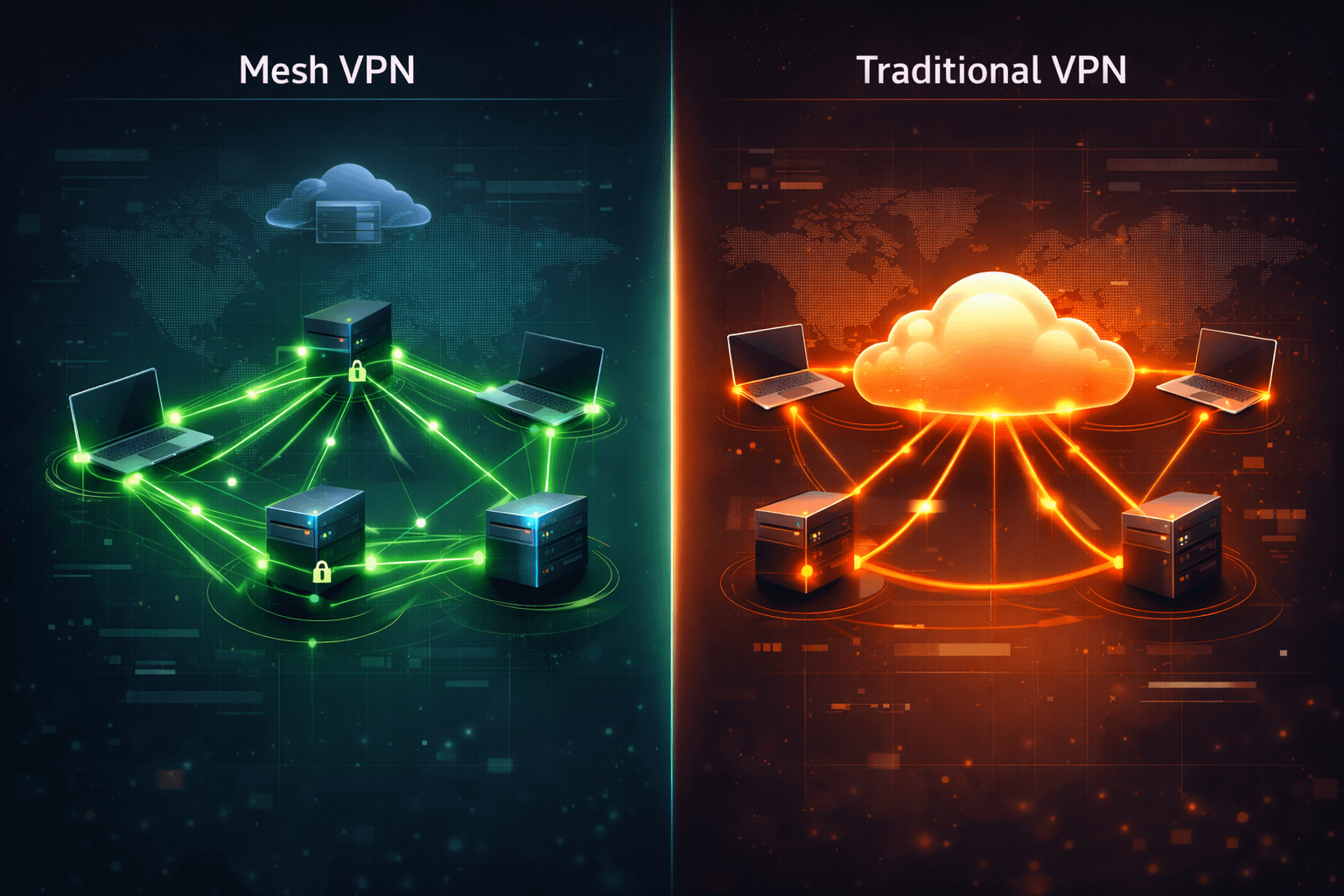 mesh vpn architecture glow
