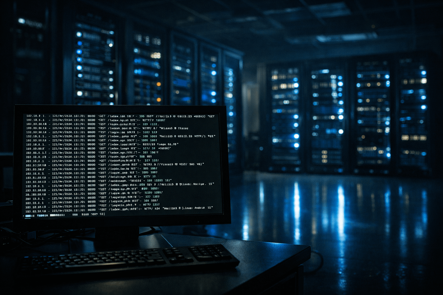 From Bandwidth Mystery to Hardened Origin: A Day of Server Security apache logs image